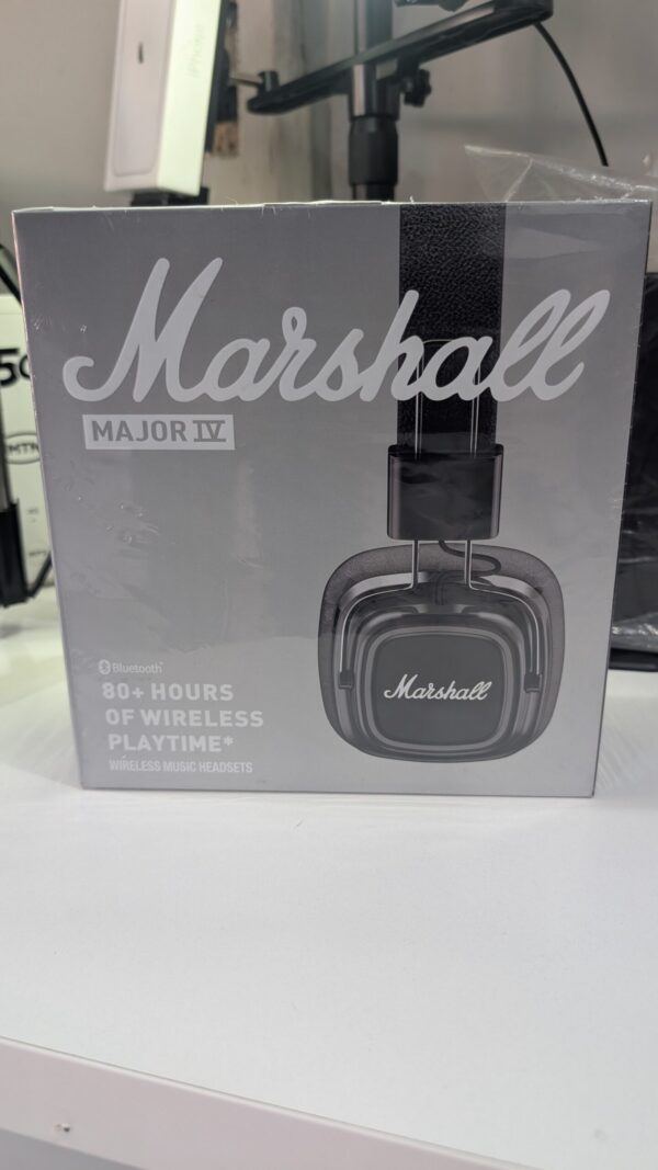 Marshall Major IV ? Wireless Bluetooth Over-Ear Headphones 2nd Grade
