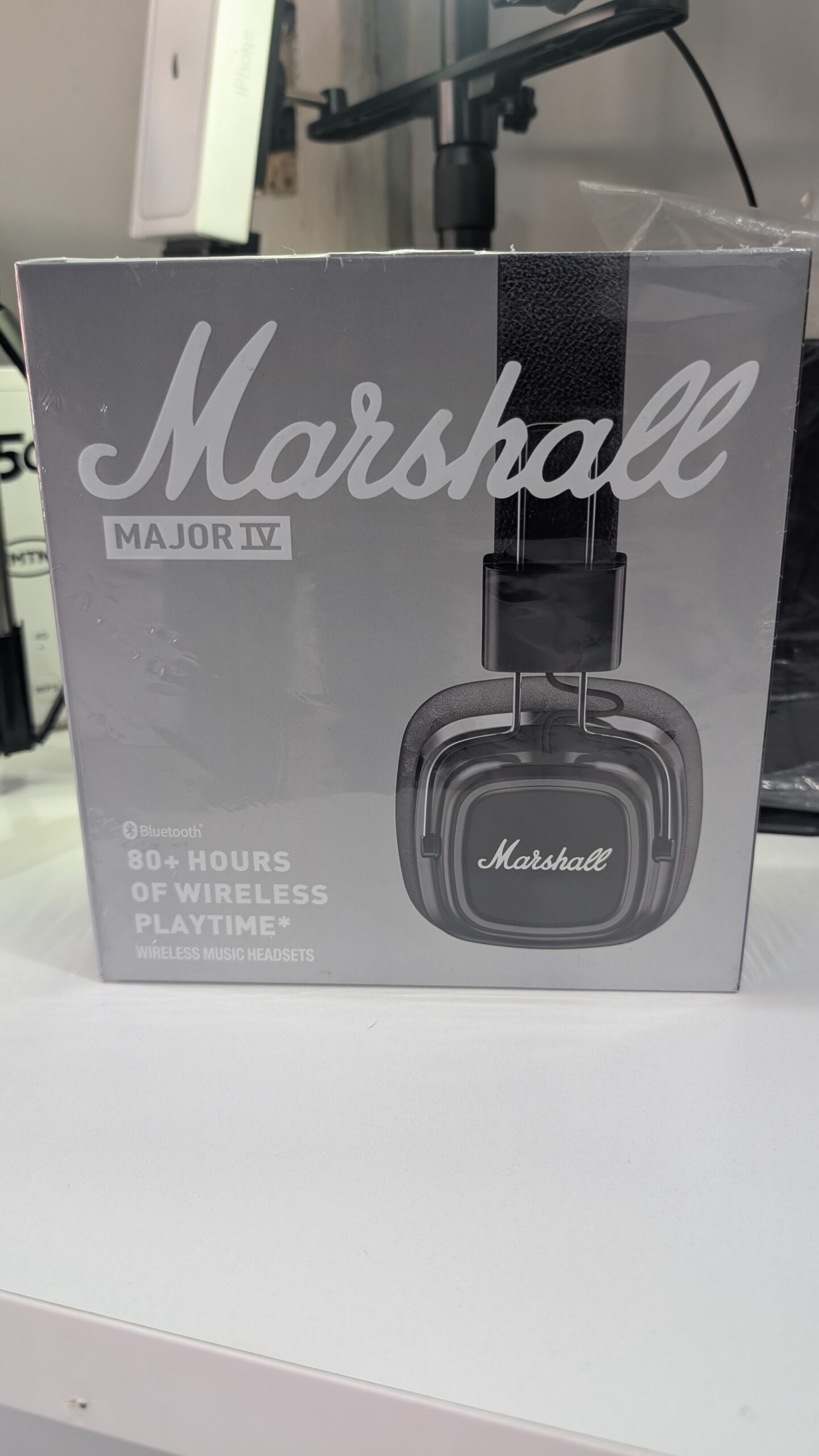 Marshall Major IV ? Wireless Bluetooth Over-Ear Headphones 2nd Grade - Image 1