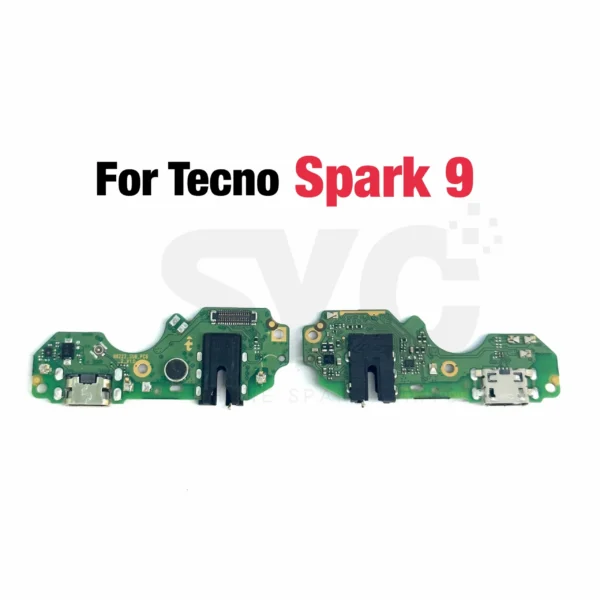 Tecno Spark 7 6 Air Go USB Charging Dock Board Port Connector Flex Cable for Spark 8 8C 8P 9 9T 10C KE5 KG5K