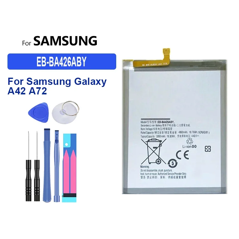 Battery for  Galaxy A71 A70 A60 A53 A51 5G A50 A42 A72 A41 A40 A31 A21S A20E A10E A13 SM-A705 SM-A5360 A5360 A33 - Image 12