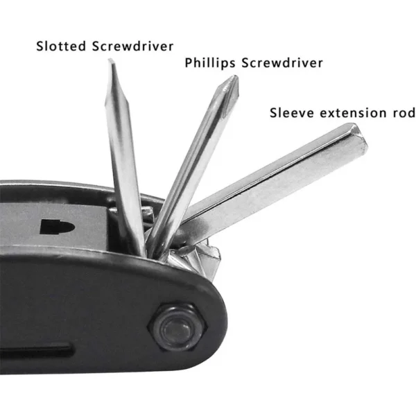 Bike Portable Socket 16 in 1 Multipurpose Wrench Bicycle Multi Tool Screwdriver Mountain Motorcycle Bicycle Repair Tools