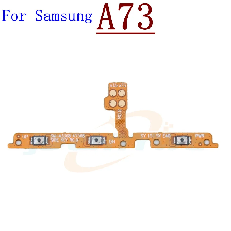 Volume Power Switch on Button Key Ribbon Flex Cable for  Galaxy A03 Core A03S A13 A23 A33 A53 A73 4G/5G - Image 17
