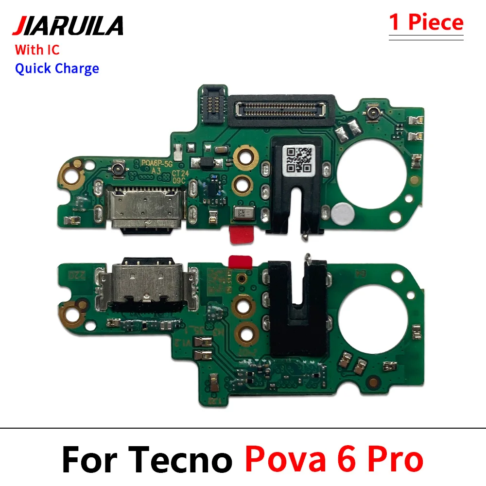 Tecno Pova Connector Charging Board Flex Cable for 2 3 4 5 6 Pro Neo 2 5G LD7 LE8 - Image 13