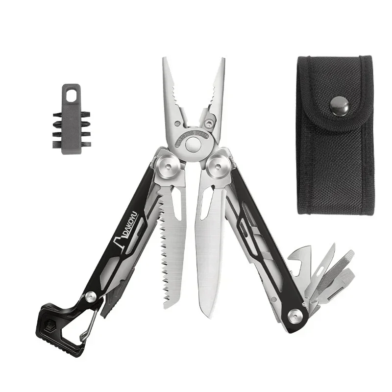 Folding Multi Functional Tool Pliers Multi Functional Combination Tool Pliers EDC Outdoor Equipment Swiss Tools - Image 34