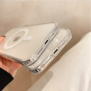 Magsafe Magnetic Wireless Charging Phone Case for Iphone 16 15 14 13 12 11 Promax Mini X XR XS 7 8Plus Clear Cover - Image 6