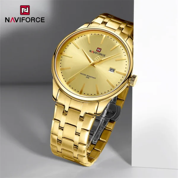 NAVIFORCE NF9230 Men'S Luxury Wristwatch Stainless Steel Stainless Steel Strap Calendar