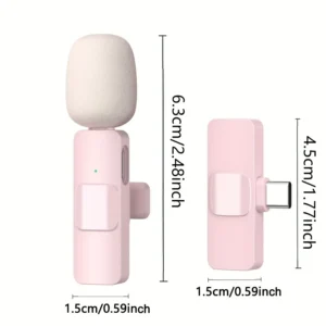 K9 Wireless Microphone for USB-C Microphone with Noise Reduction - Image 3