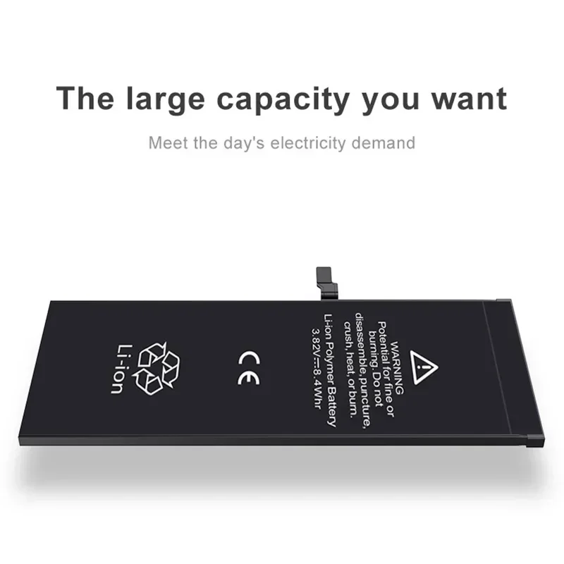 Battery for Iphone 6 6S 5 5S SE 6P 6SP 7 7Plus 8 8Plus X XR XS 11 SE2 4 4G 4S Pro MAX - Image 5