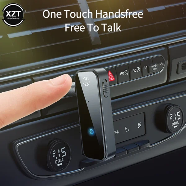 Bluetooth 5.0 Receiver Transmitter 2 In1 Jack Wireless Adapter 3.5Mm Audio AUX Adapter for Car Audio Music