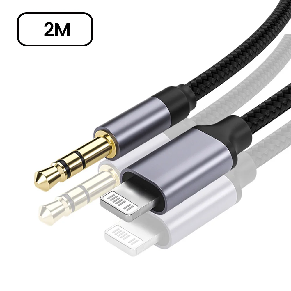 3.5Mm Jack Audio Cable Male to Lightning Aux Cable for Iphone - Image 9