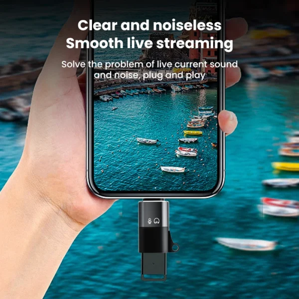 OTG Type C to Lightning Adapter for Iphone USB