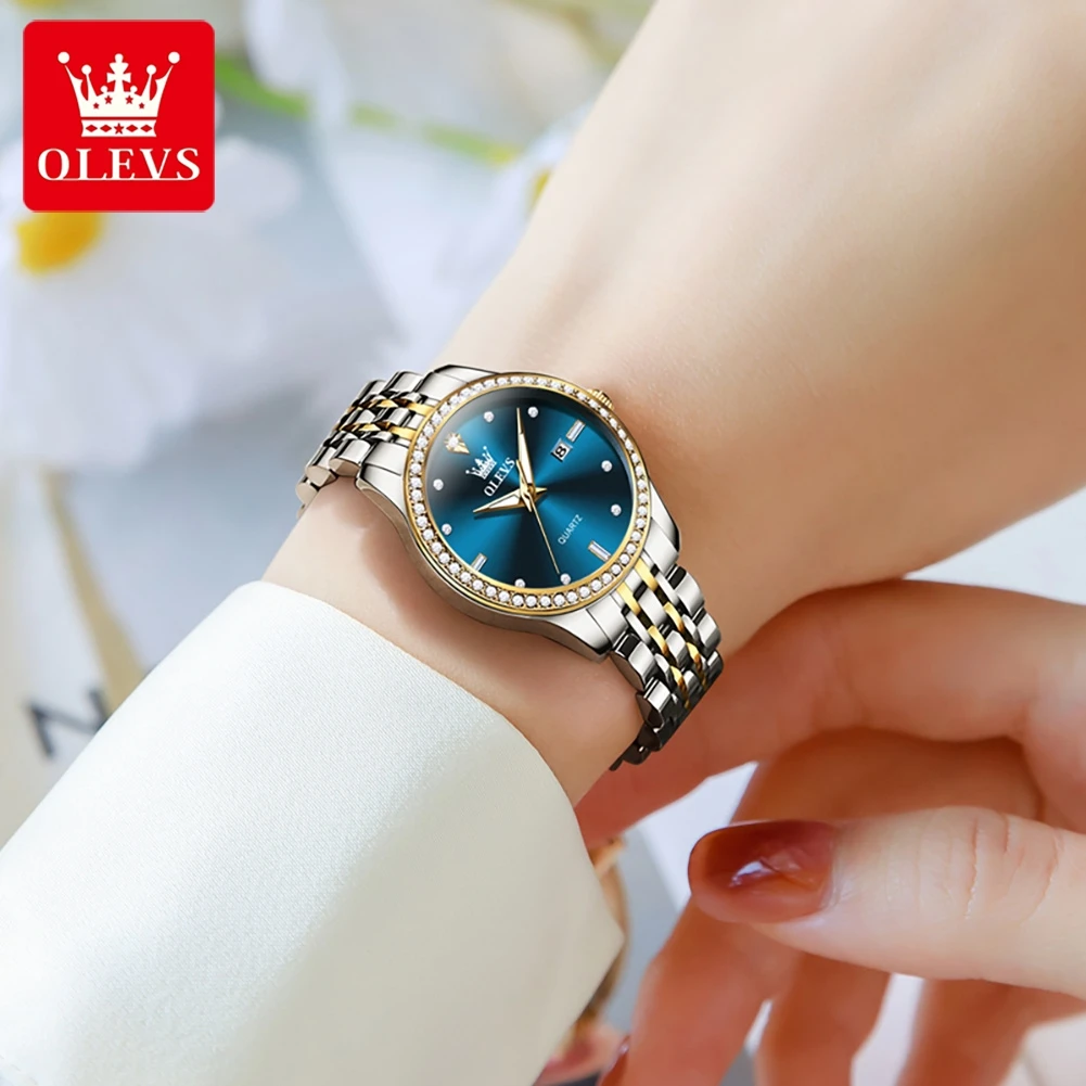 OLEVS Watch for Women High-End Quartz Ladies Elegant Wristwatch - Image 4