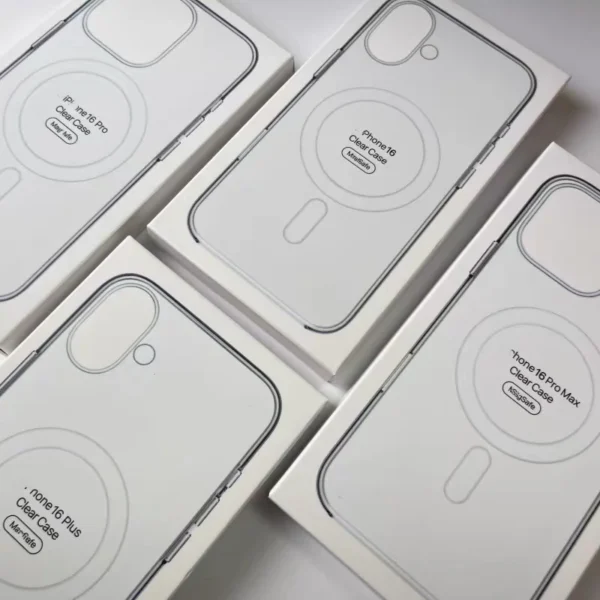 Clear Case for Iphone 17 16Pro Max 14 15 Pro 13 16 Wireless Charge Transparent Magnetic Magsafe