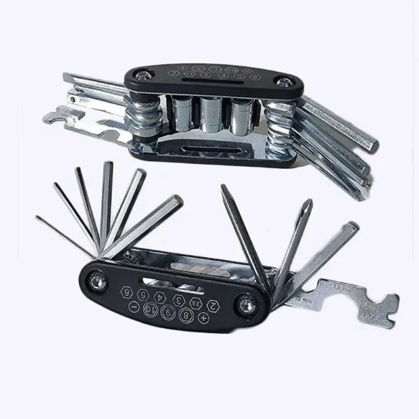 Bike Portable Socket 16 in 1 Multipurpose Wrench Bicycle Multi Tool Screwdriver Mountain Motorcycle Bicycle Repair Tools