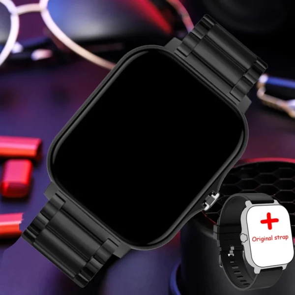 Smart Watch for Men Women Gift Full Touch Screen Sport Fitness Watches BT Call Wristwatch