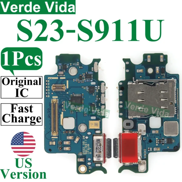 Charging Port Board Dock Connector Flex Cable for S928U S918U S908U S906U S23 S24 Ultra S22 plus S21 FE