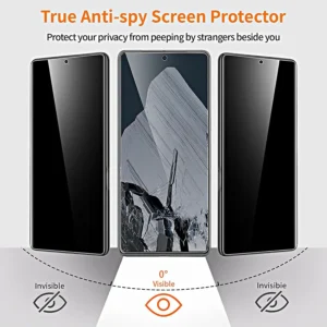 Google Pixel 6 7 8 9 Pro 7A 4 XL 5A 4A 4G Privacy Screen Protector Google Pixel 6A 4 5A 5G Glass - Image 4
