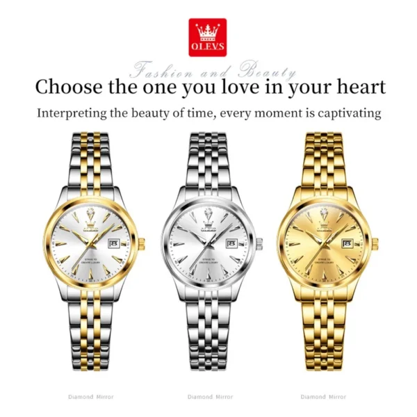 OLEVS Women's Watches Simple Elegant