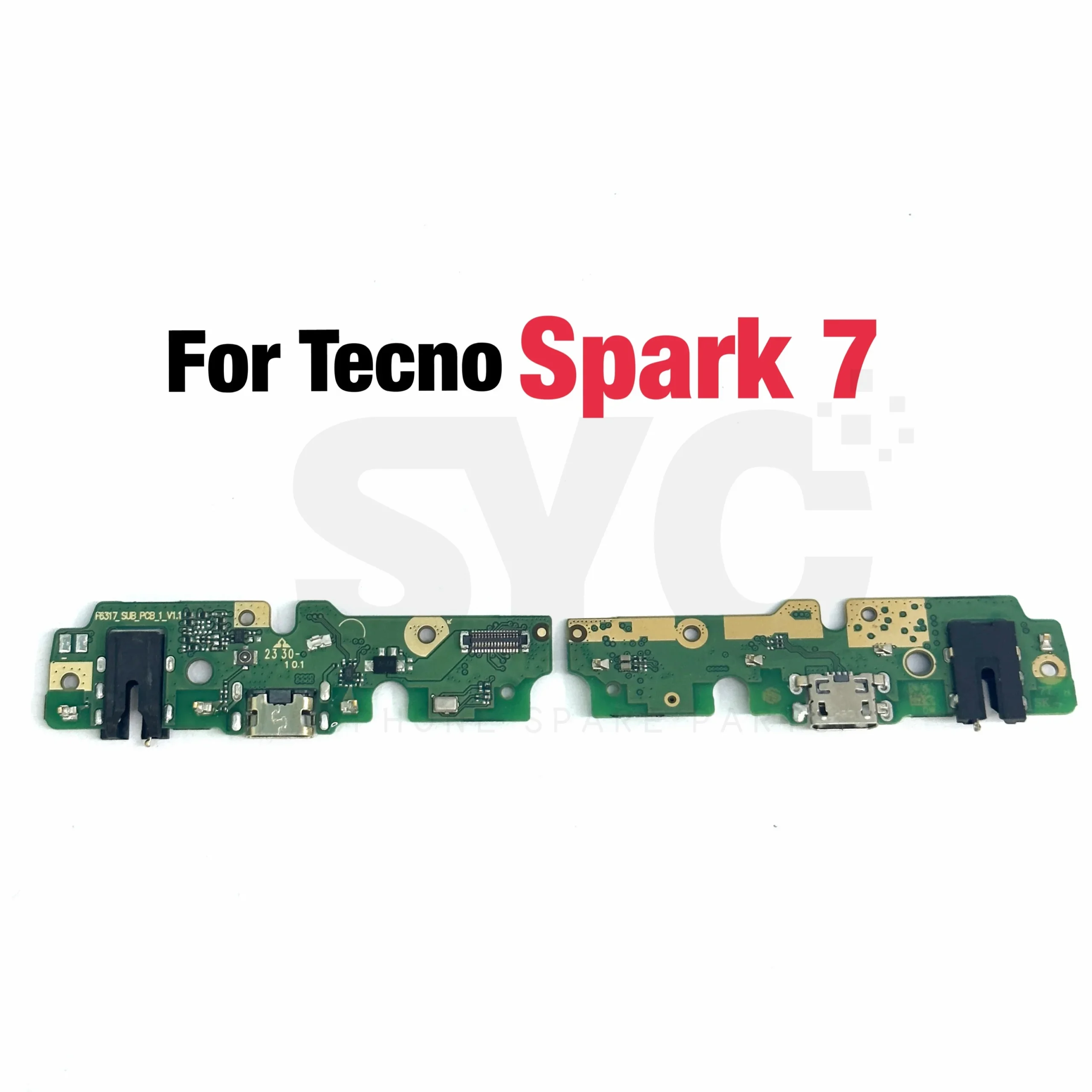 Tecno Spark 7 6 Air Go USB Charging Dock Board Port Connector Flex Cable for Spark 8 8C 8P 9 9T 10C KE5 KG5K - Image 7