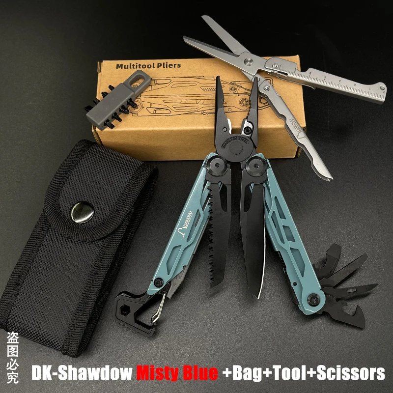 Folding Multi Functional Tool Pliers Multi Functional Combination Tool Pliers EDC Outdoor Equipment Swiss Tools - Image 37