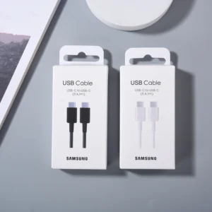 Samsung USB Type C PD Fast Charging 2.0 Cable 25W/45W/65W for Galaxy S23 S24 S25 Ultra A55 A36 A16 Z Flip Fold 5 6 1/1.8M 5A