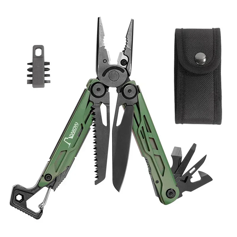 Folding Multi Functional Tool Pliers Multi Functional Combination Tool Pliers EDC Outdoor Equipment Swiss Tools - Image 29