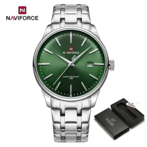 NAVIFORCE NF9230 Men'S Luxury Wristwatch Stainless Steel Stainless Steel Strap Calendar - Image 29