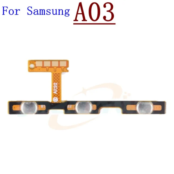 Volume Power Switch on Button Key Ribbon Flex Cable for Galaxy A03 Core A03S A13 A23 A33 A53 A73 4G/5G