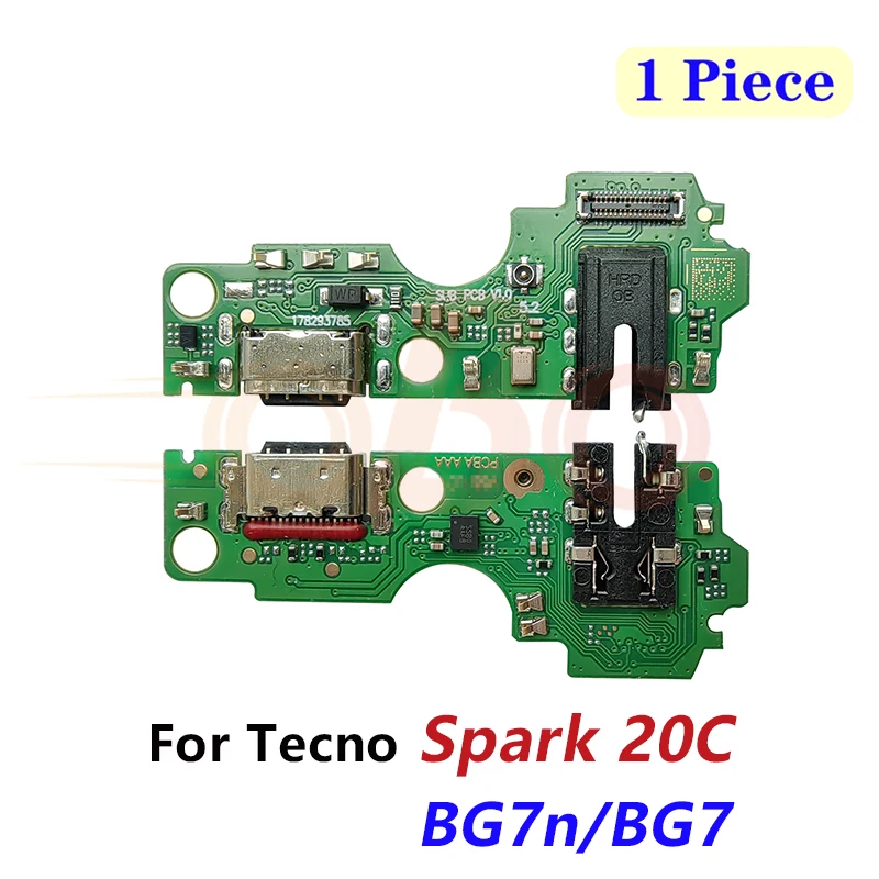 Charging Port Board for Tecno Spark 20 20C 30 PRO 30C GO 2023 2024 BF7 KJ5 BG6 BG7 Connector Flex Cable Repair - Image 13