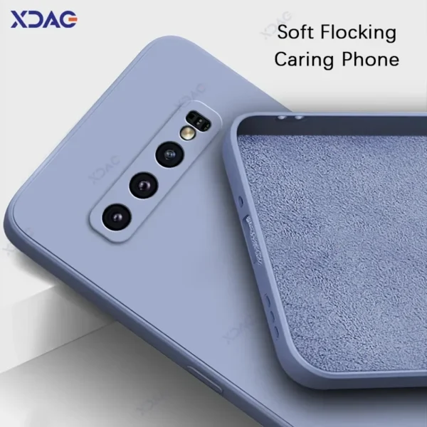 Silicone Covers for Samsung Galaxy S10 plus S10E Samsungs10Plus Soft Phone Case Waterproof Housing