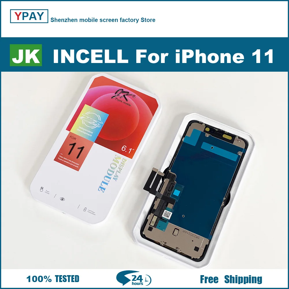 JK LCD for Iphone X Xs XR 11 12 13 LCD Display Touch Screen Digitizer Assembly - Image 4