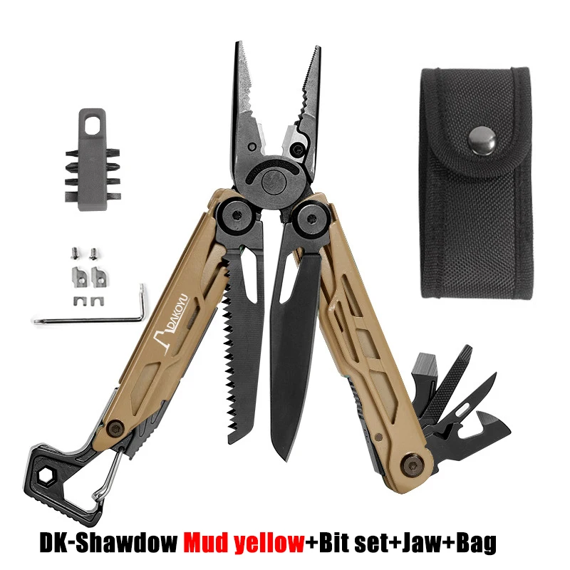 Folding Multi Functional Tool Pliers Multi Functional Combination Tool Pliers EDC Outdoor Equipment Swiss Tools - Image 31