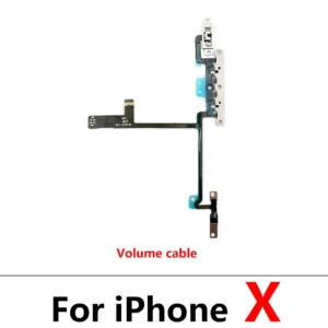 Power Flex Cable for Iphone 7 8 plus X XR XS Max Mute & Volume Switch on off Button Key Replacement Parts - Image 25
