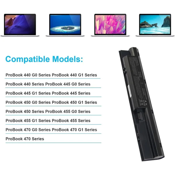 HP PROBOOK 440 450 445 470 455 G0 G1 708457-001 708458-001 FP06 FP09 H6L26AA,H6L27AA HSTNN-IB4J HSTNN-LB4