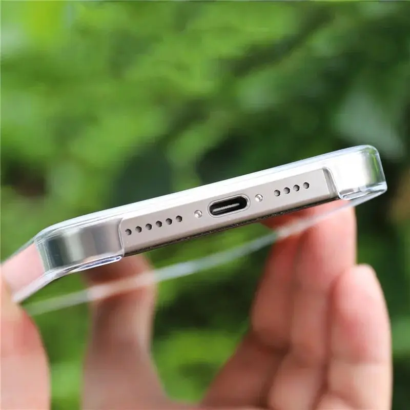 Clear Case for Iphone 17 16Pro Max 14 15 Pro 13 16 Wireless Charge Transparent Magnetic Magsafe - Image 5