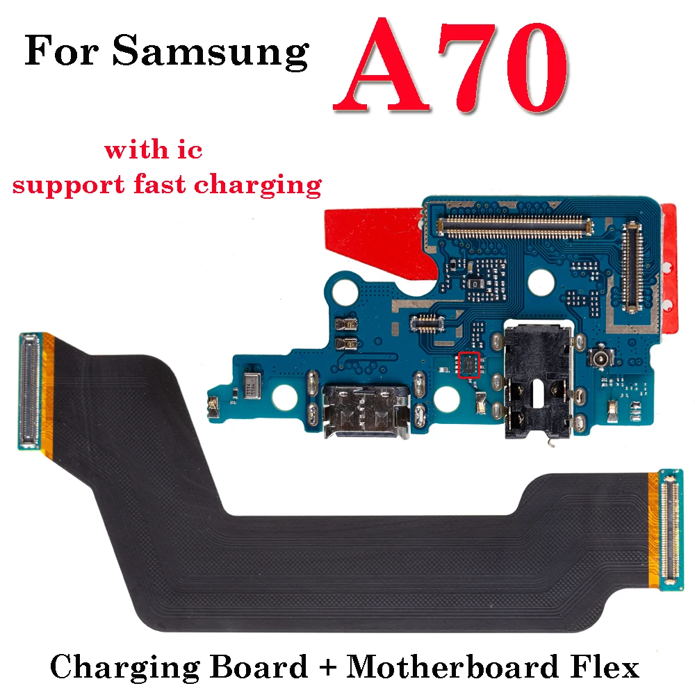 Charging Connector Port Flex for Samsung  Galaxy A10 A20 A30 A40 A50 A60 A70 A80 Dock Connector Board - Image 26
