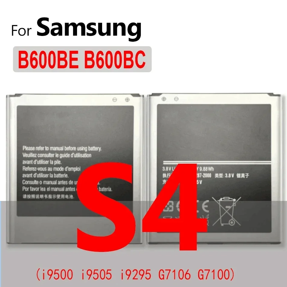 Battery for  Galaxy S S2 S3 S4 S5 S6 S7 S8 S9 S10 5G S10E S20 Mini Edge plus Ultra SM G930F I9300 I9305 G950F G925S I9070 - Image 30