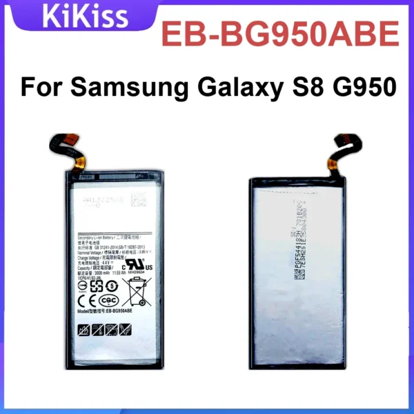 Battery for Samsung S3 S6 S7 Edge S8 S9 S10 plus S10E J5 A70 Note 10 A8 A51 Grand Duos G9350 G9082 Sm-N975Ds Sm-A515