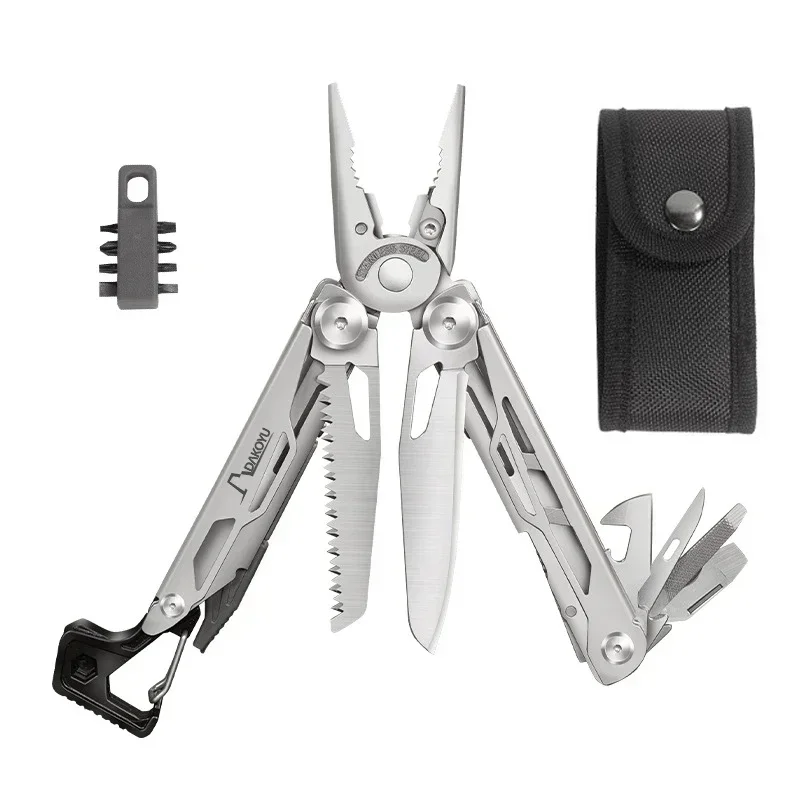 Folding Multi Functional Tool Pliers Multi Functional Combination Tool Pliers EDC Outdoor Equipment Swiss Tools - Image 33