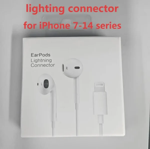 Wired Earphones for Apple Lightning Iphone 11-17 Pro Max Mini X XS XR X 7 8 6 plus (No Bluetooth Required)