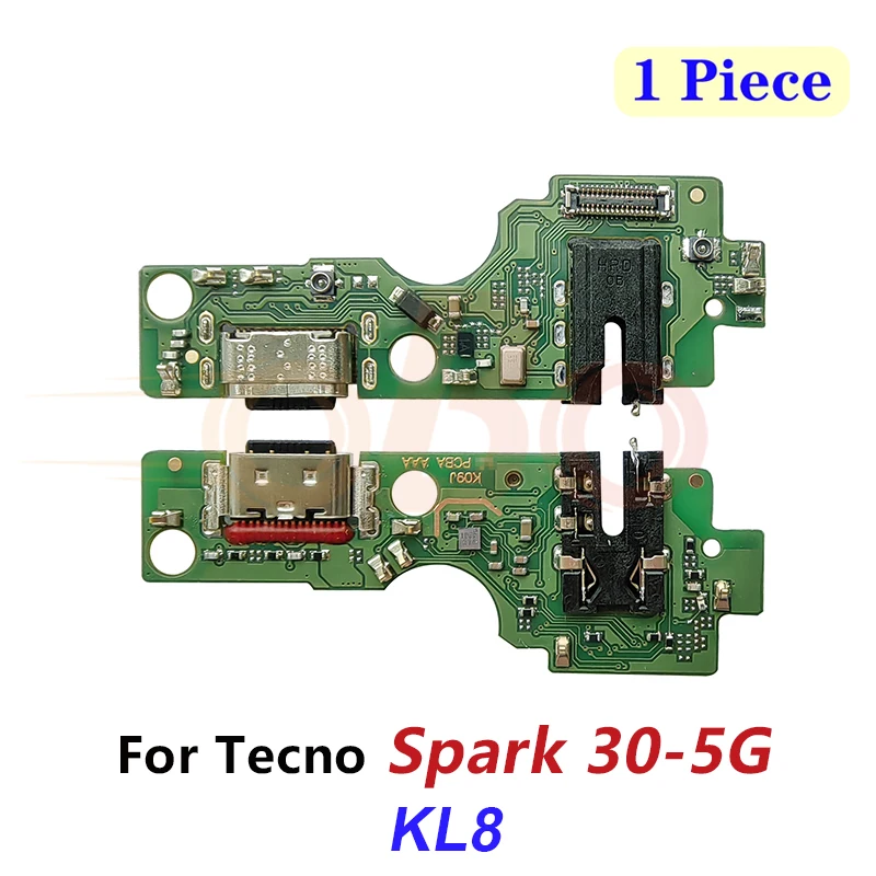 Charging Port Board for Tecno Spark 20 20C 30 PRO 30C GO 2023 2024 BF7 KJ5 BG6 BG7 Connector Flex Cable Repair - Image 6