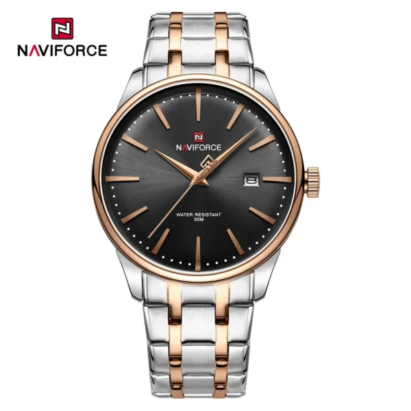 NAVIFORCE NF9230 Men'S Luxury Wristwatch Stainless Steel Stainless Steel Strap Calendar