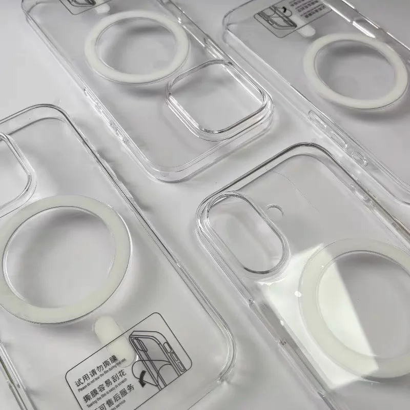 Clear Case for Iphone 17 16Pro Max 14 15 Pro 13 16 Wireless Charge Transparent Magnetic Magsafe - Image 6