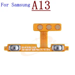 Volume Power Switch on Button Key Ribbon Flex Cable for  Galaxy A03 Core A03S A13 A23 A33 A53 A73 4G/5G - Image 3