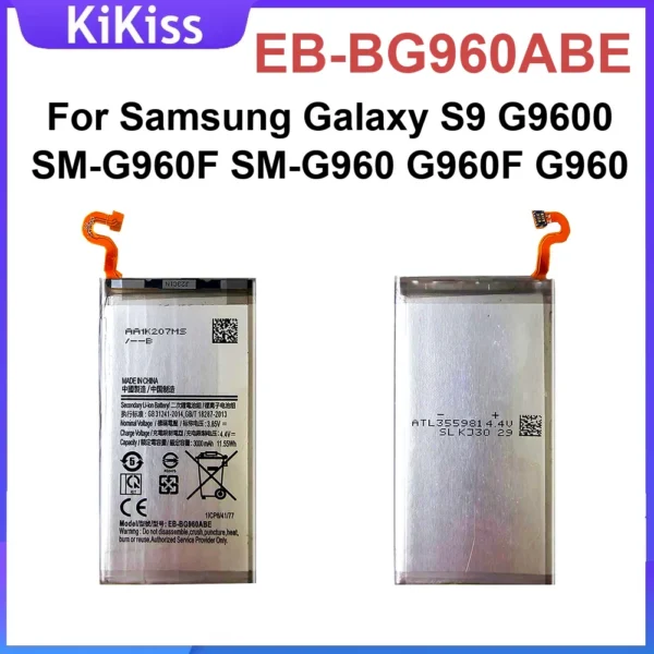 Battery for Samsung S3 S6 S7 Edge S8 S9 S10 plus S10E J5 A70 Note 10 A8 A51 Grand Duos G9350 G9082 Sm-N975Ds Sm-A515