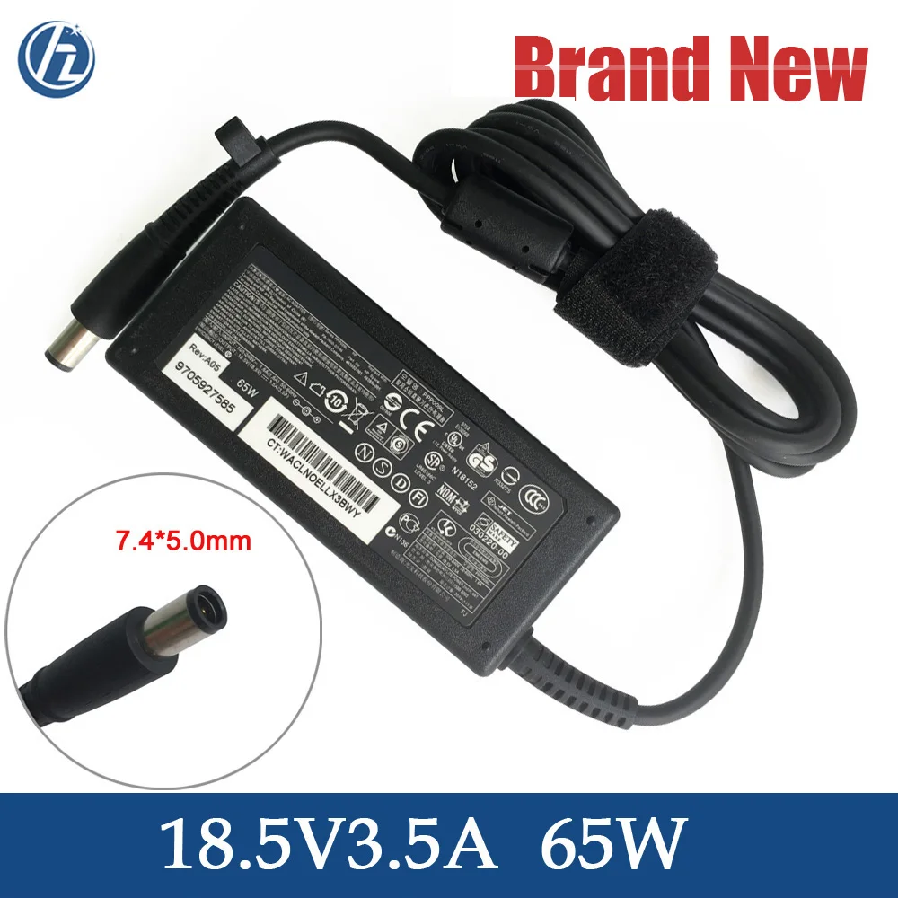 HP Laptop Ac Adapter  Probook 430 440 450 455 640 650 G1 G2 4420S Notebook Charger Power Supply 18.5V3.5A 65W - Image 1
