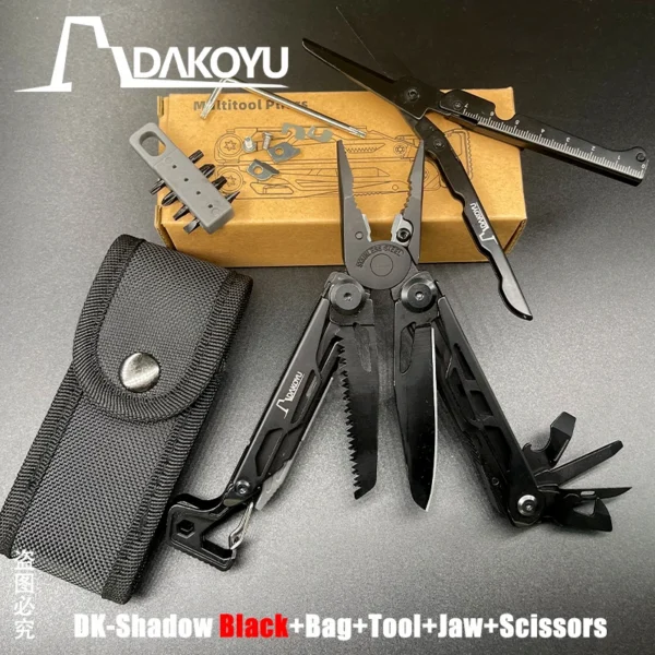 Folding Multi Functional Tool Pliers Multi Functional Combination Tool Pliers EDC Outdoor Equipment Swiss Tools