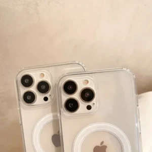 Magsafe Magnetic Wireless Charging Phone Case for Iphone 16 15 14 13 12 11 Promax Mini X XR XS 7 8Plus Clear Cover - Image 4