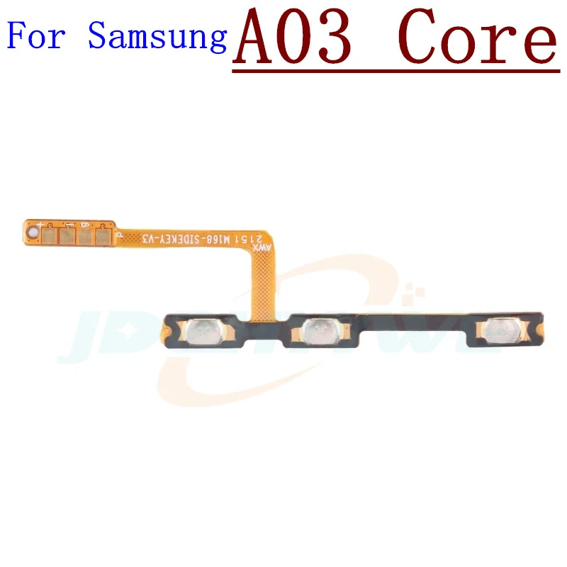 Volume Power Switch on Button Key Ribbon Flex Cable for  Galaxy A03 Core A03S A13 A23 A33 A53 A73 4G/5G - Image 13