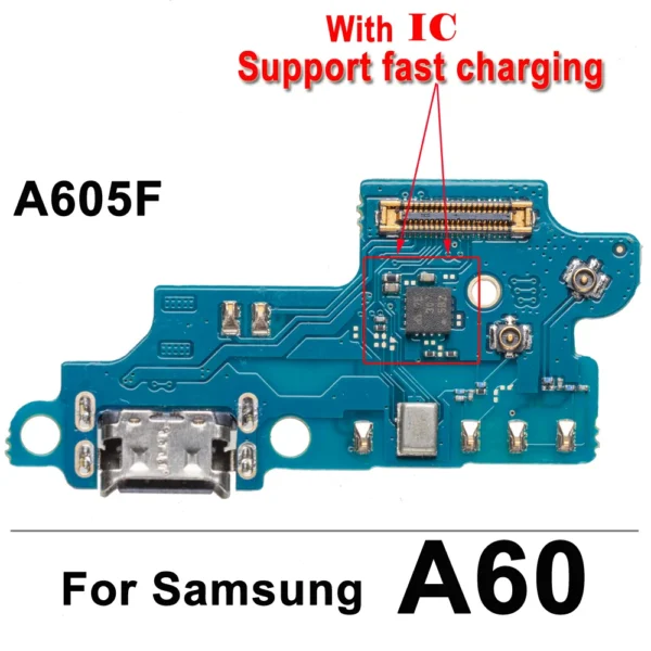 Charging Connector Port Flex for Samsung Galaxy A10 A20 A30 A40 A50 A60 A70 A80 Dock Connector Board
